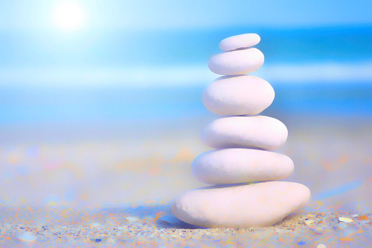 Photo of stones on beach